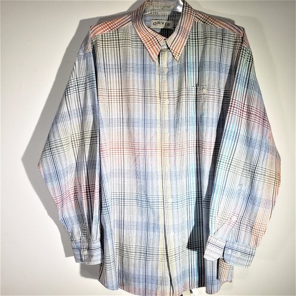 Orvis Other - ORVIS Men's Long Sleeve Button Down Colorful Plaid